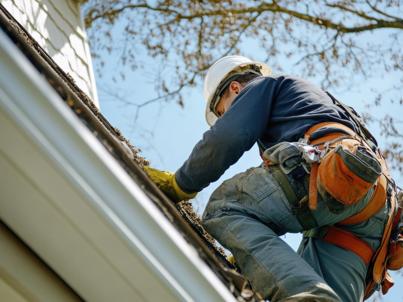 Renouvellement de la couverture d'une maison